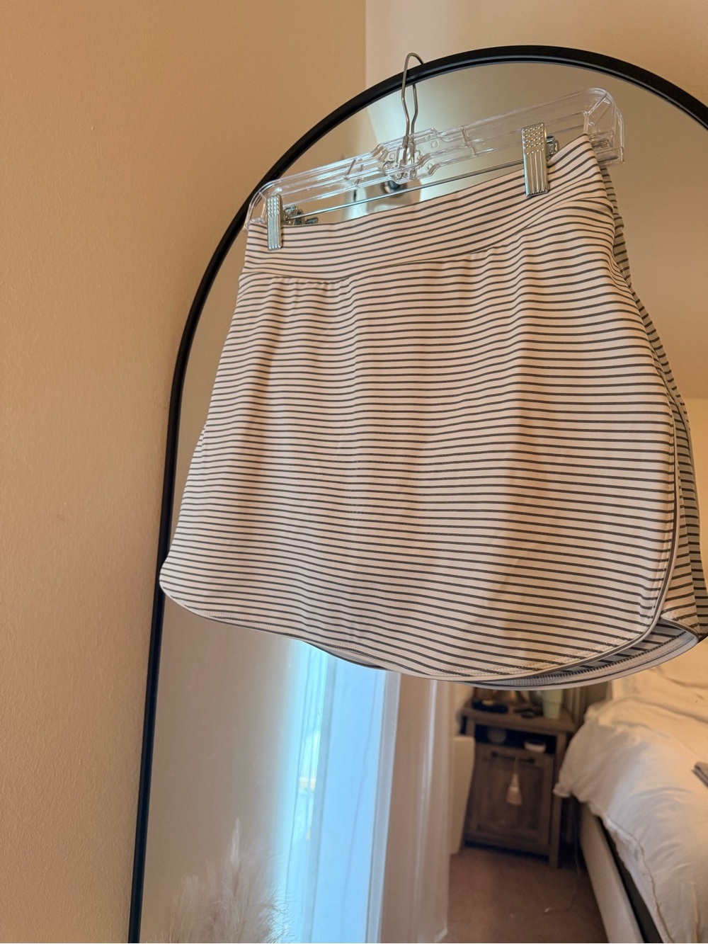 Halara Striped Athletic Skort – Size Small– NEW - Picture 6 of 6